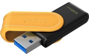 Kingston Portable DT Exodia S 512GB,USB 3.2 mit Klappbügel (gelb)