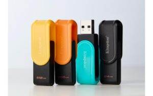 Kingston Portable DT Exodia S 512GB,USB 3.2 mit Klappbügel (gelb)