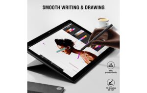 1889629_4 - Mediatech 4smarts MPP Sylus Pen Für Microsoft Surface, Schwarz