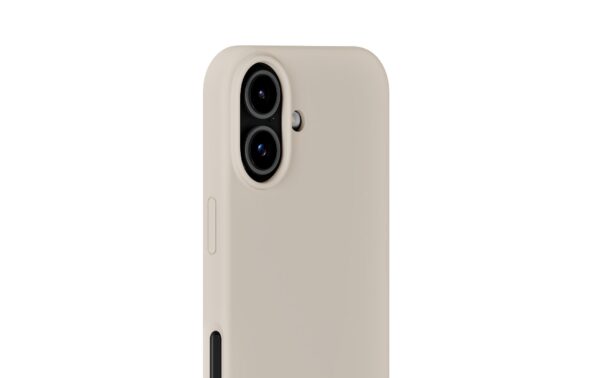 Holdit Silicone Case Beige iPhone 17