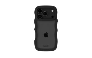 Holdit Wavy Case Black/Transparent iPhone 17 Pro