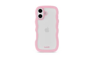 Holdit Wavy Case Pink/Transparent iPhone 17 kaufen Schweiz | Mediatech.ch
