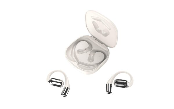 4smarts Kopfhörer OE BT SkyBuds AI Screen Beige