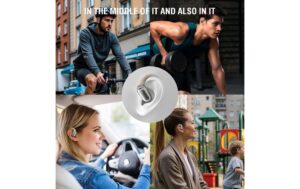 4smarts Kopfhörer OE BT SkyBuds AI Screen Beige