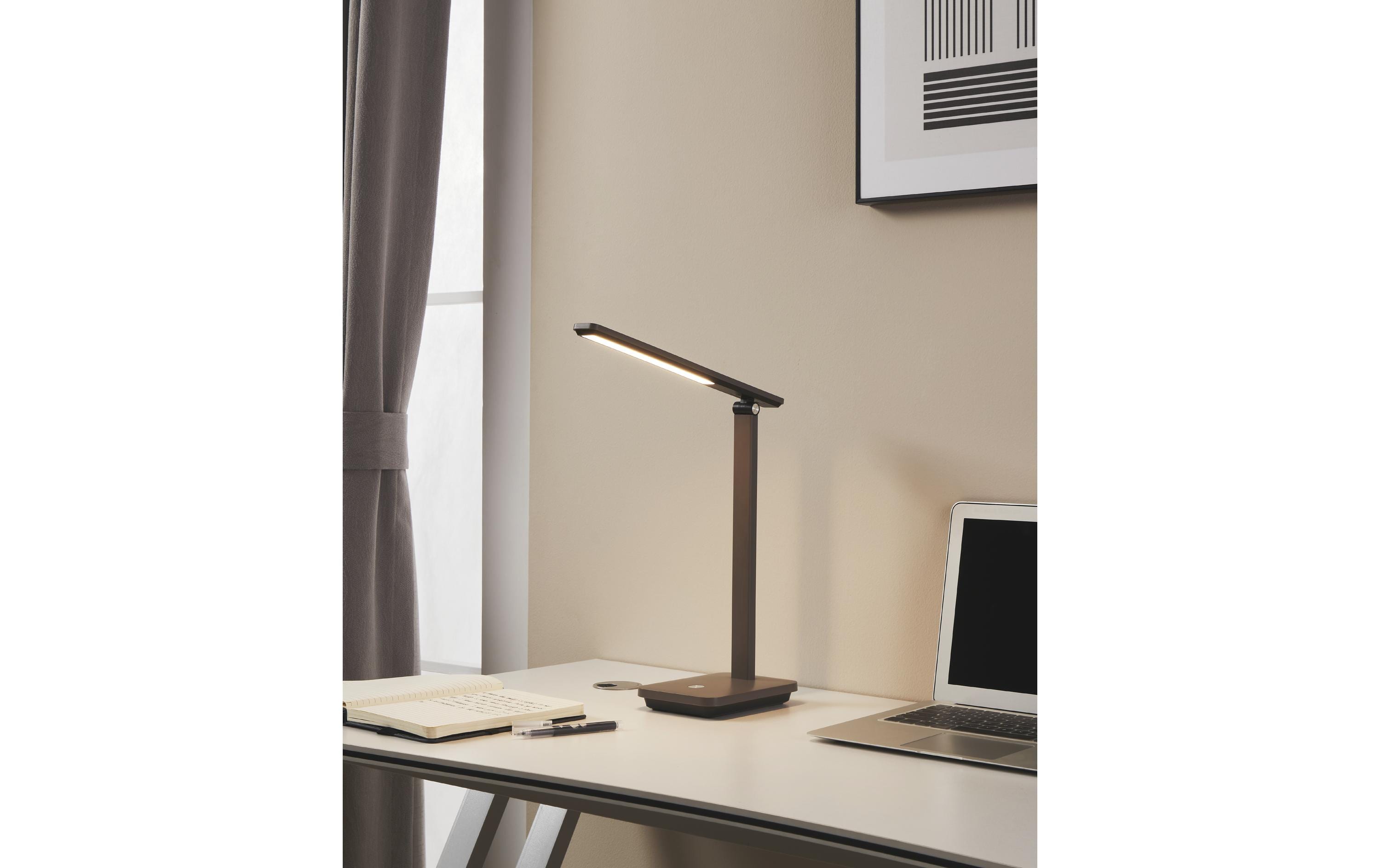 1891362_1 - Mediatech EGLO CCT Tischleuchte INIESTA schwarz inkl. LED 3,6W 3545