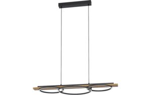 EGLO LED Pendelleuchte BOYAL braun inkl. LED 2x12, 5W 3000K
