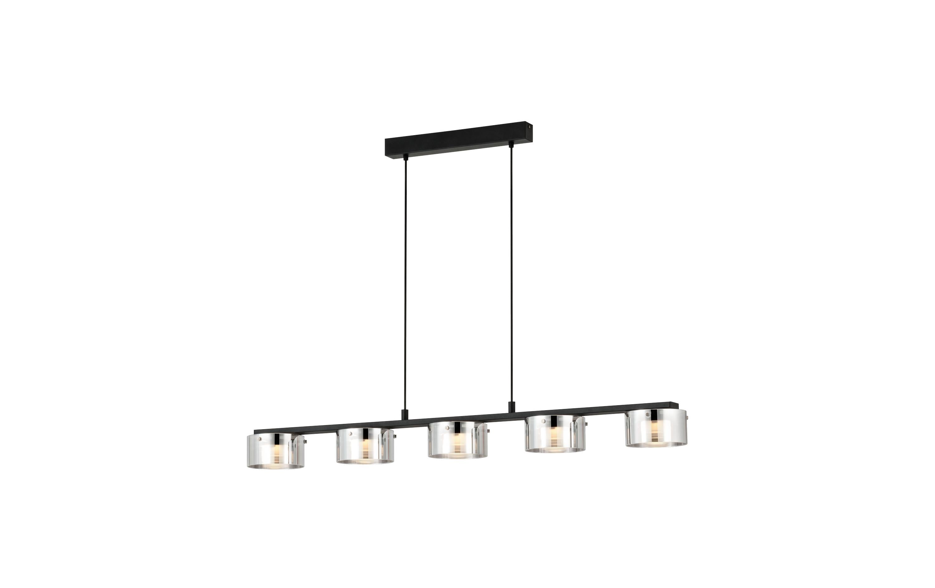 1891380 - Mediatech EGLO LED Pendelleuchte COPILLOS silber inkl. LED 5x5,4W 3000K