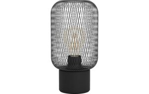 EGLO Tischleuchte WRINGTON schwarz exkl. E27 1x60W
