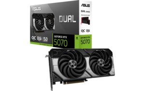 1891490 - Mediatech ASUS DUAL RTX5070 O12G, GDDR7 GeForce RTX5070, 3x DP, 1x HDMI kaufen Schweiz | Mediatech.ch