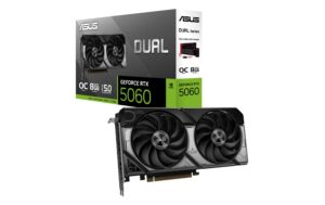 ASUS DUAL RTX5060 O8G, GDDR7 GeForce RTX5060, 3x DP, 1x HDMI kaufen Schweiz | Mediatech.ch
