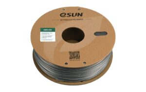 Esun Filament ABS+ HS Silber 1.75mm, 1kg,