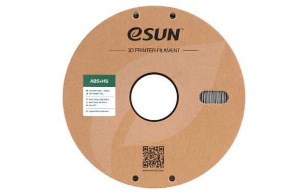 Esun Filament ABS+ HS Silber 1.75mm, 1kg,