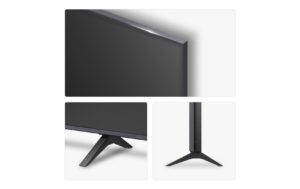 LG TV UN 75NANO80A6B 75 4K UHD, Direct LED, 2-pole