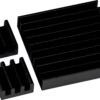 jOY-it RB-HEATSINK-B Kühlkörperset Schwarz - für Einplatinencomputer