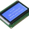 jOY-it SBC-LCD128X64 LCD 128x64 Pixel blaue Hintergrundbeleuchtung,SPI & Parallel