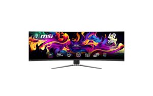 MSI MPG 491CQPDE QD-OLED, 49, DQHD 5120x1440, 32:9, 2x HDMI, DP, OLED, Curved