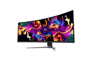 MSI MPG 491CQPDE QD-OLED, 49, DQHD 5120x1440, 32:9, 2x HDMI, DP, OLED, Curved