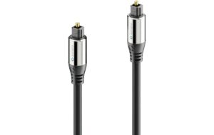 Sonero Optisches Toslink Audio Kabel 0.50m, Stecker <-> Stecker, 6mm Durchmesser