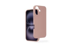 Hama Case Fantastic Feel für iPhone 16, Nude