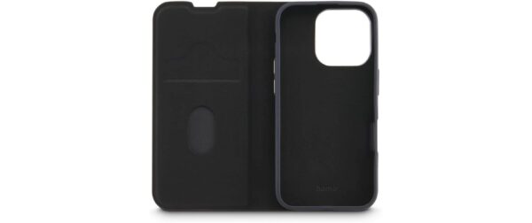 1896433_3 - Mediatech Hama Booklet Eco Premium für iPhone 16 Pro, Schwarz