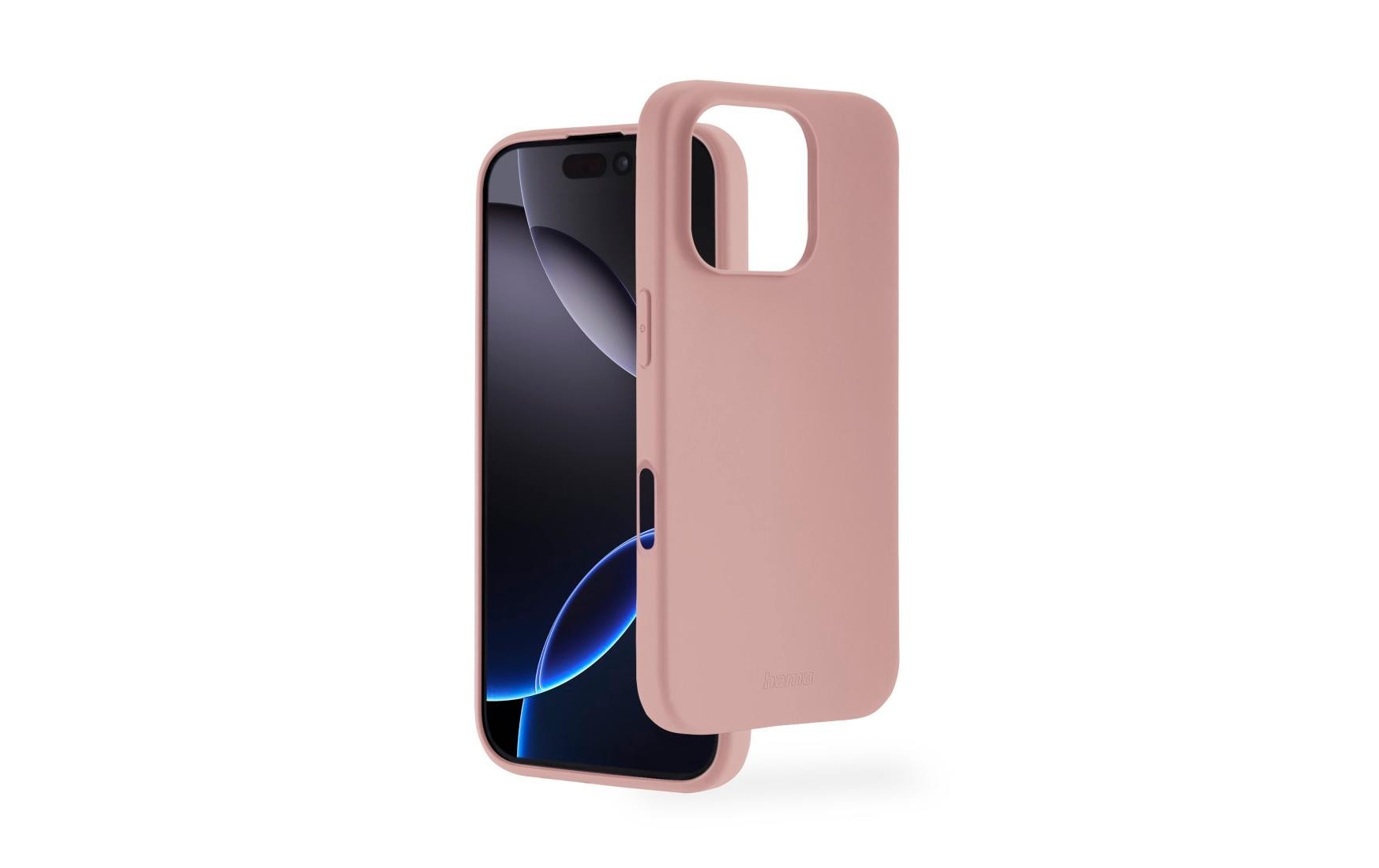 1896446_1 - Mediatech Hama Case Fantastic Feel für iPhone 16 Pro Max, Nude