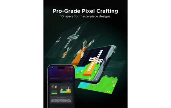 Govee Gaming Pixel Licht 13,5x13,5cm, WiFI, BT