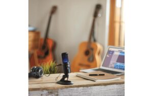 Audio-Technica AT2020USB-X USB-Mikrofon mit Kophöreranschluss