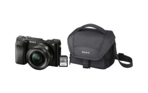 Sony Alpha 6100 KIT schwarz, 24.3 MP inkl. Objektiv SEL-P16502