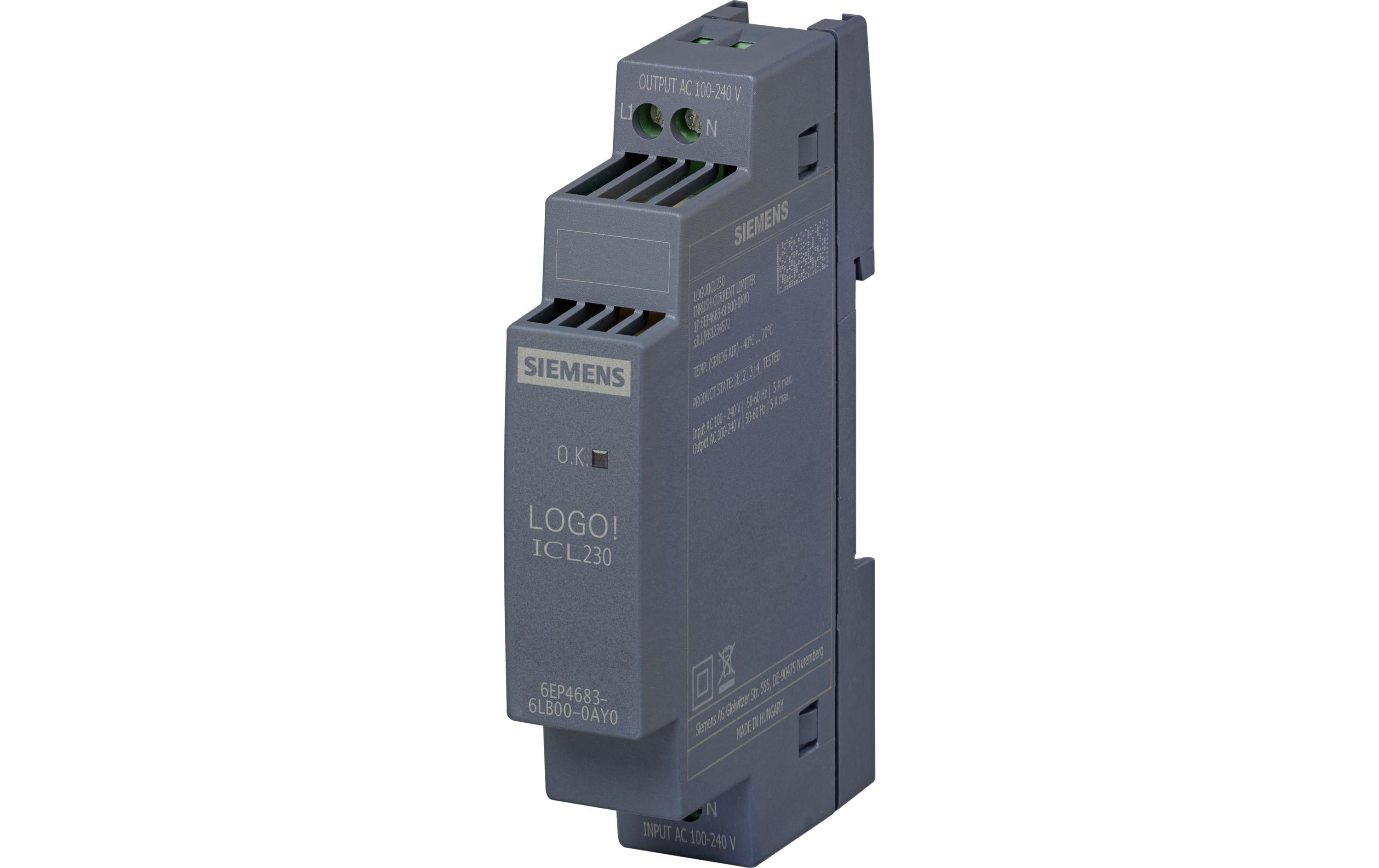1898793 - Mediatech Siemens LOGO! ICL230/1AC100-240V/5A kaufen | Mediatech.ch