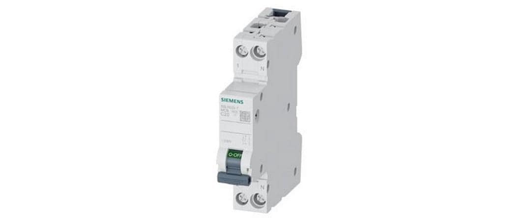 1898850 - Mediatech Siemens LS-SCHALTER 6KA 1+N/1TE C20 kaufen | Mediatech.ch