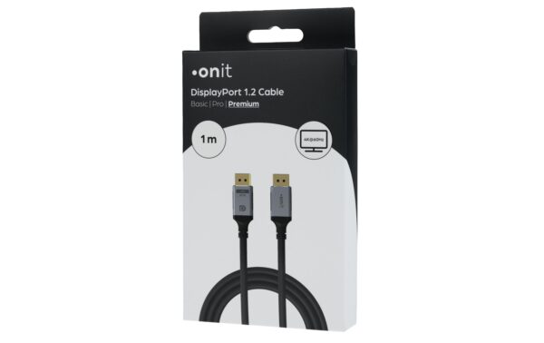onit Premium 4K DP 1.2 1m 21.6 Gbps AWG 30