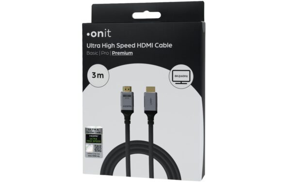 1901043_2 - Mediatech onit Premium HDMI 2.1 8K 3M 48 Gbps AWG 28 ultra High Speed