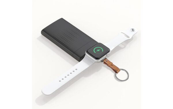 4smarts Wireless Charger für Apple Watch für Apple Watch, Silber