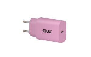 1902350 - Mediatech Club 3D, Ladegerät 30W 2 stk Pink, PD bis 30Watt (15V/2A)