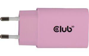 1902350_7 - Mediatech Club 3D, Ladegerät 30W 2 stk Pink, PD bis 30Watt (15V/2A)