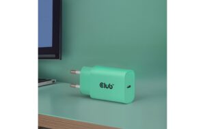 Club 3D, Ladegerät 30W 2 stk Grün, PD bis 30Watt (15V/2A)