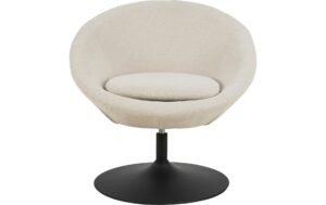 1902533_1 - Mediatech AC Design Sessel Lounge Center Stahl/Textil, Beige