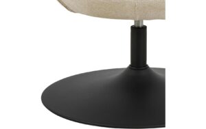 1902533_5 - Mediatech AC Design Sessel Lounge Center Stahl/Textil, Beige