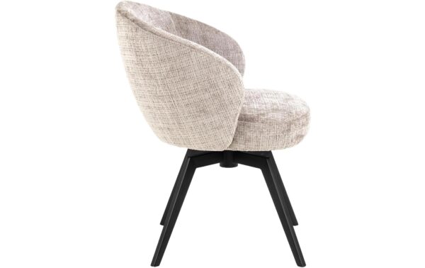 AC Design Esszimmerstuhl Darlene 1 Stück Stahl/Textil, Beige