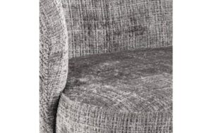 AC Design Esszimmerstuhl Darlene 1 Stück Stahl/Textil, Grau
