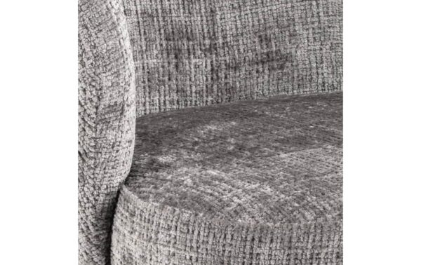AC Design Esszimmerstuhl Darlene 1 Stück Stahl/Textil, Grau