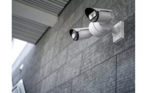 AXIS Dual Camera Halterung TQ1503-E IK10, Outdoor, weiss