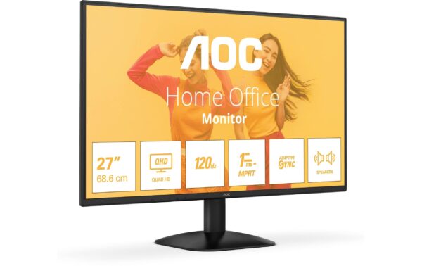 1904152_8 - Mediatech AOC Monitor Q27B35S3 120 Hz, HDMI, DP