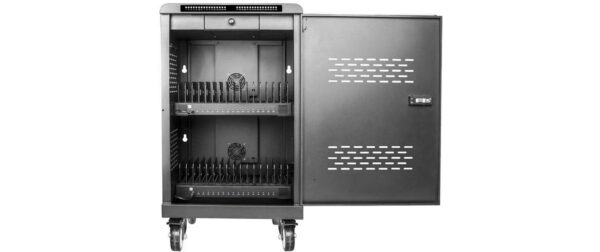 LMP 32P USB-C Ladewagen: Tablet, Notebook abschliessbar, 2x 1000W Ladestation