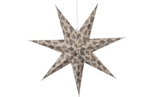 1904337_1 - Mediatech Star Trading Papierstern Cotton exkl. E14 max. 25W, IP20, Ein/Aus-Schalter