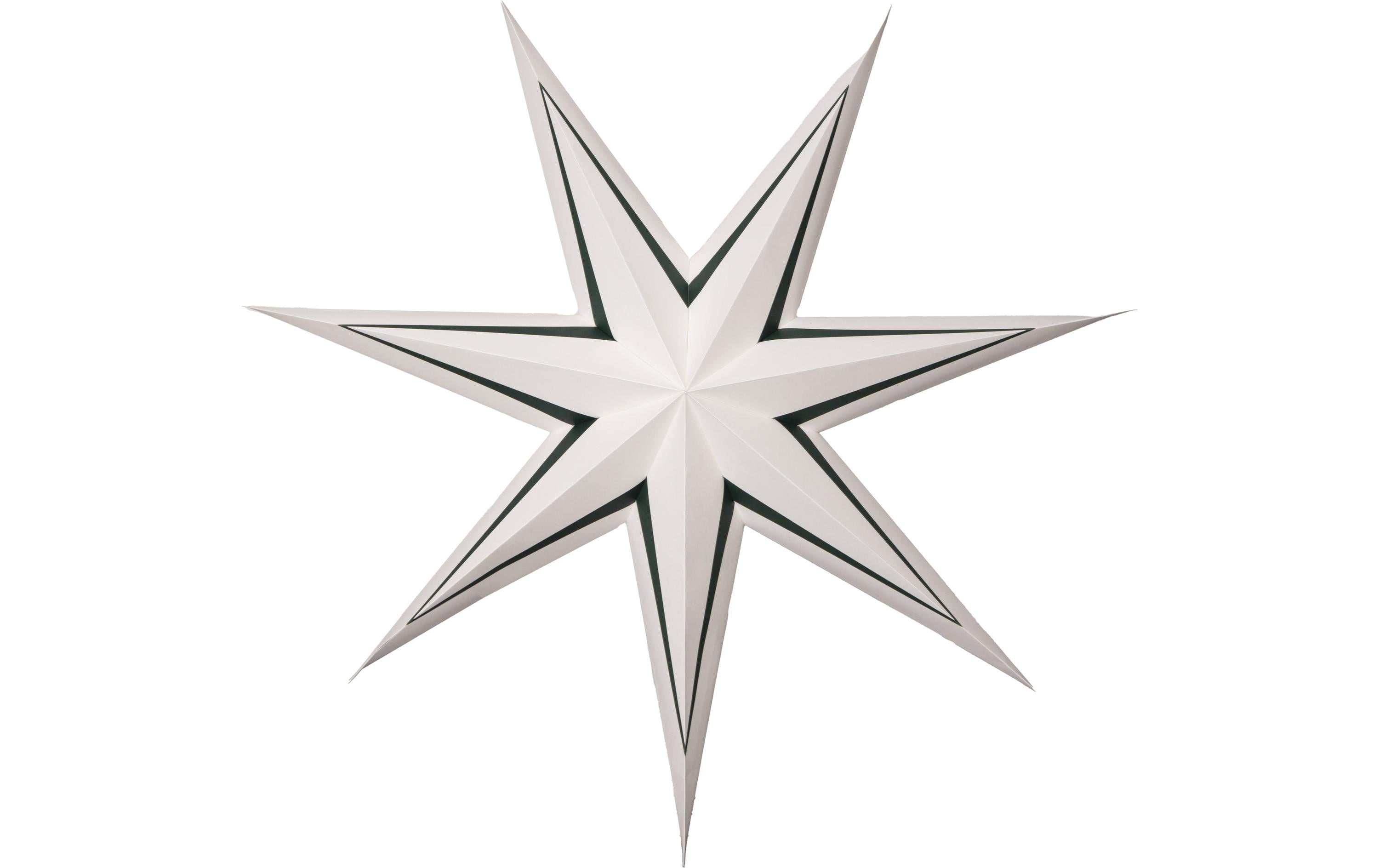 1904390 - Mediatech Star Trading Paper Star Stripe Indoor, , Weiss