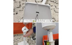 1904476_1 - Mediatech Sanus Ständer für Sonos Era 100, Schwarz