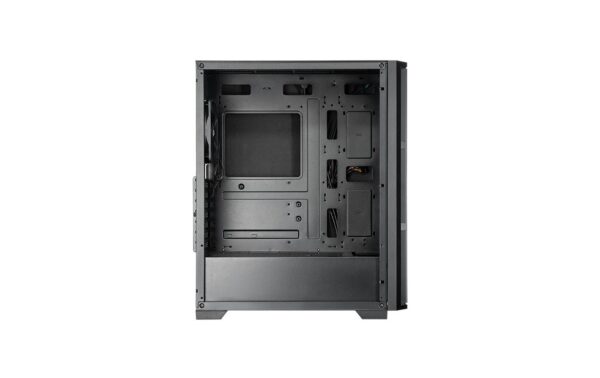 Chieftec ATX Gehäuse AS-02B-OP, black 2 x2.5, 2x 3.5, Lüfter optional