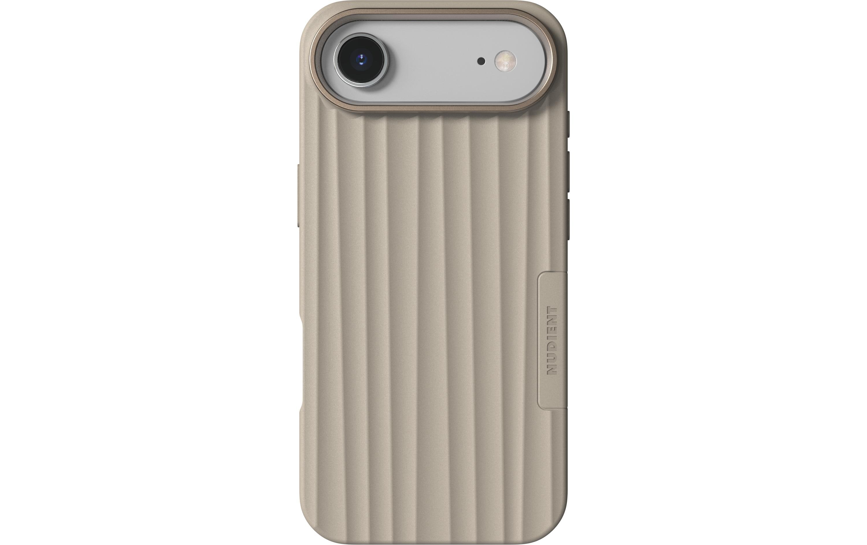 1904961 - Mediatech Nudient Bold MagSafe Linen Beige iPhone Air