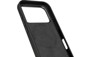 1905193_1 - Mediatech Vonmählen Like Leather Case Black iPhone 17 Pro